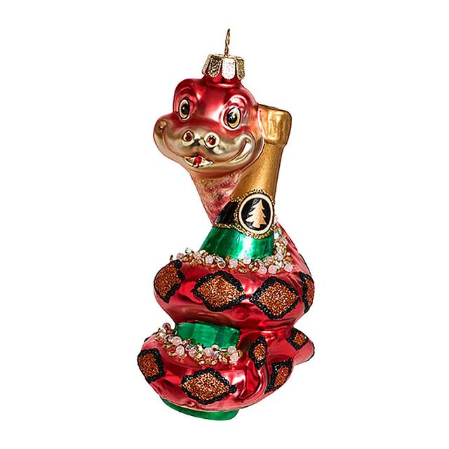 Ёлочная игрушка Змея брызги шампанского Holiday Classics