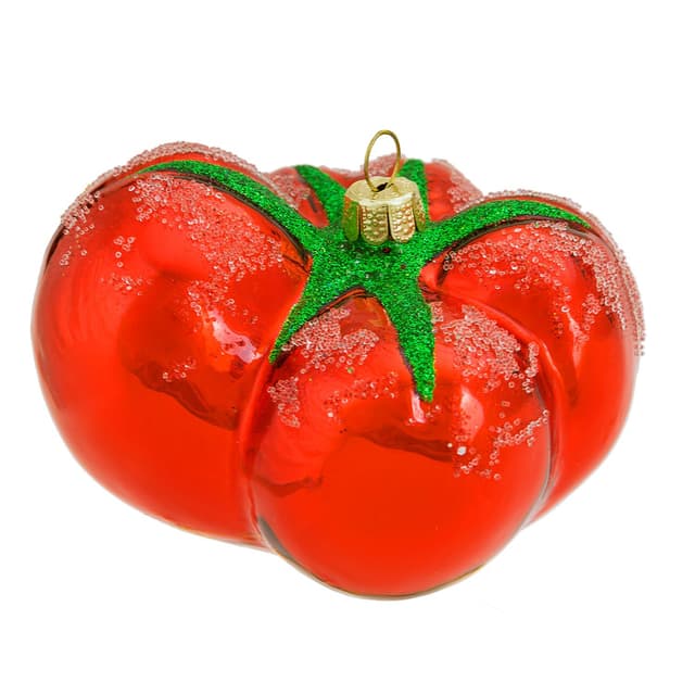 Ёлочная игрушка Томат красный Holiday Classics