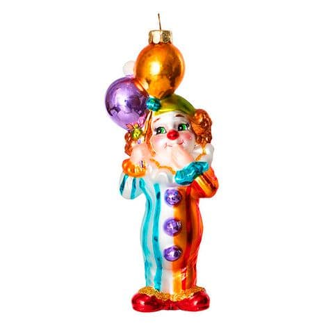 Ёлочная игрушка Клоун с шариками Holiday Classics