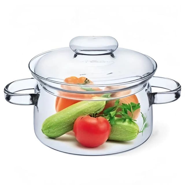 Кастрюля из жаропрочного стекла Simax Нико, 1,5 л