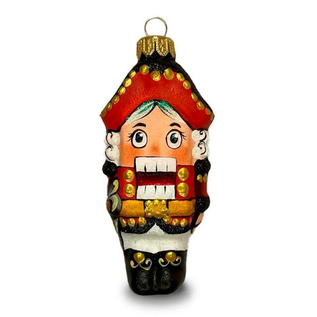 Ёлочная игрушка Щелкунчик преображенского полка Ленигрушка