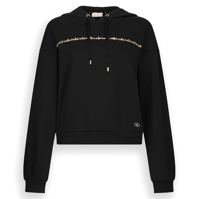 Женское худи со стразами Liu Jo