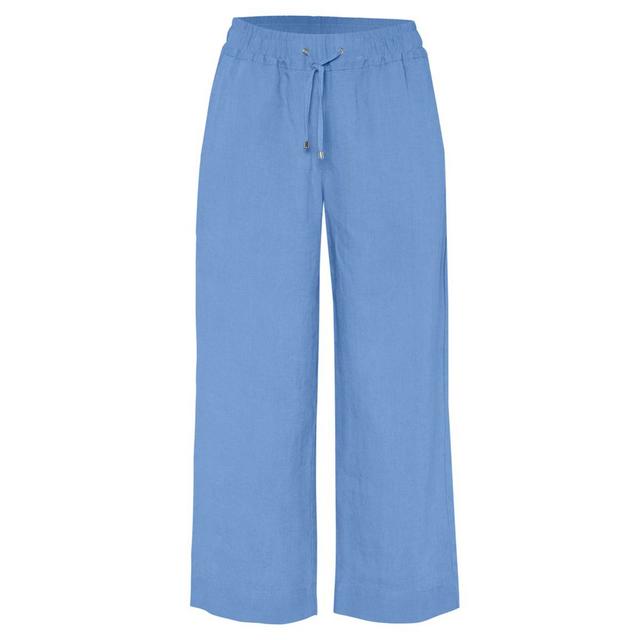 Женские льняные укороченные брюки Toni Pia Wide Leg  