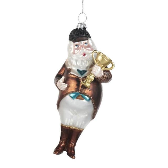 Ёлочная игрушка Дед Мороз с кубком Goodwill
