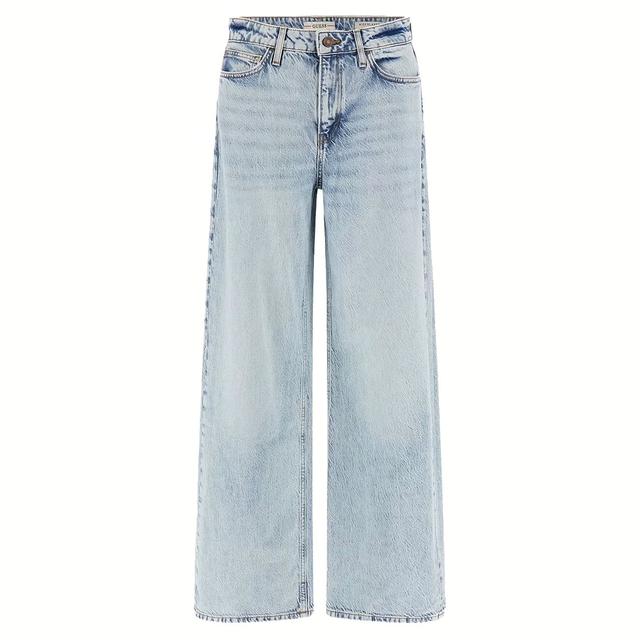 Женские широкие джинсы Guess