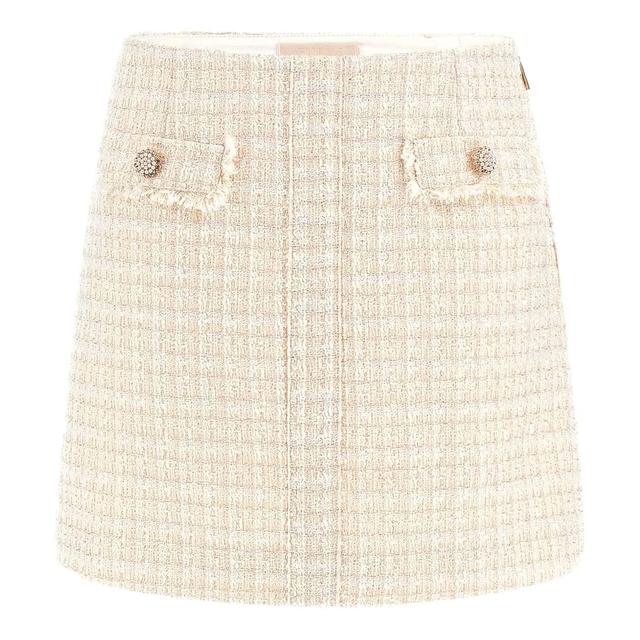 Мини-юбка из твида GUESS