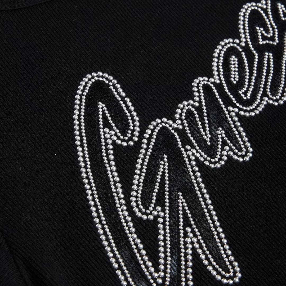 Женская футболка с логотипом на груди Guess  | Фото 5