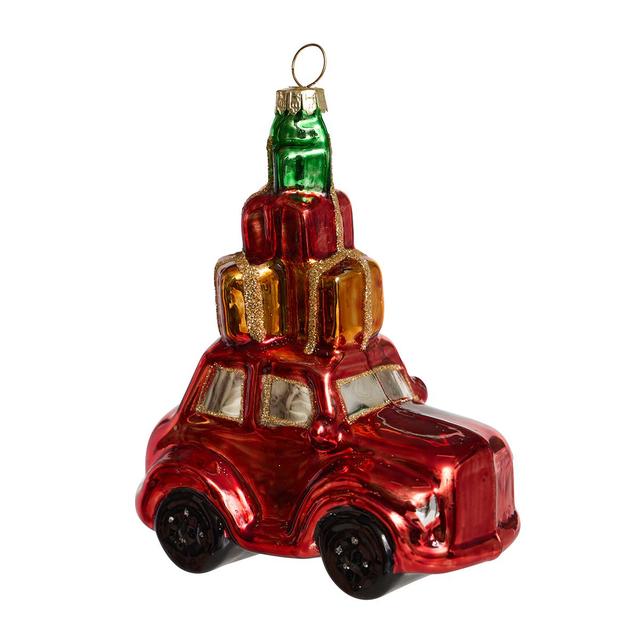 Ёлочная игрушка Автомобиль с подарками Holiday Classics