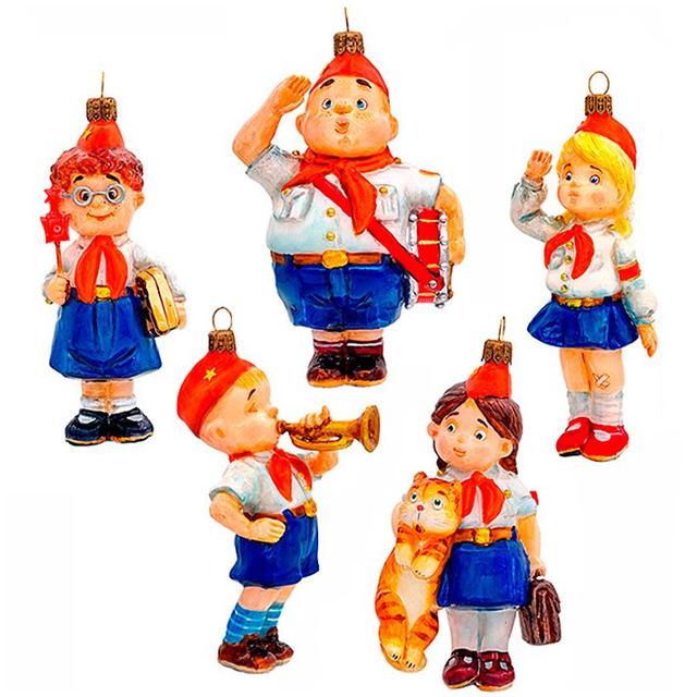 Набор ёлочных игрушек Взвейтесь кострами Atlas Art