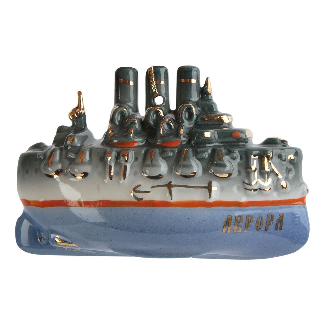 Ёлочная игрушка Аврора Фарфоровая мануфактура | Фото 2