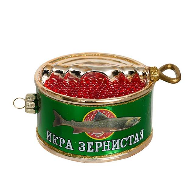 Ёлочная игрушка Икра красная Holiday Classics