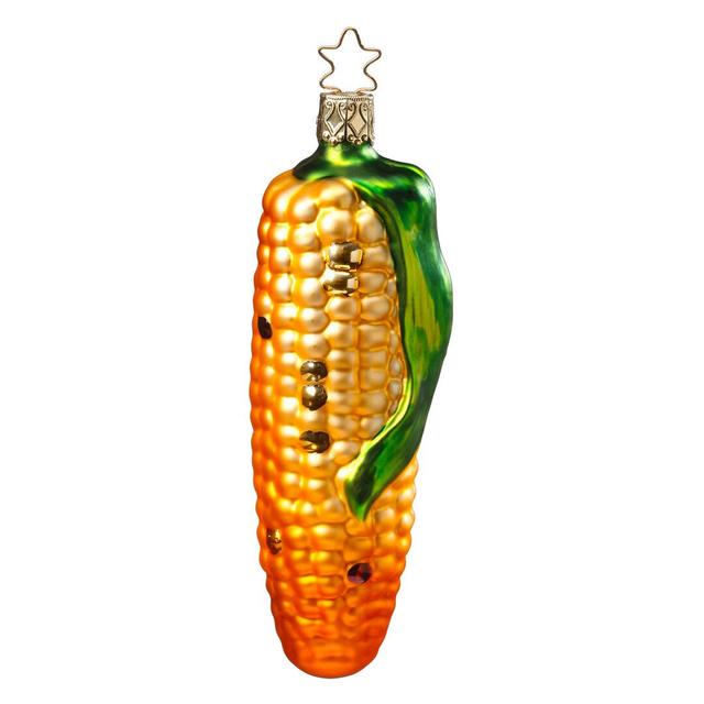 Ёлочная игрушка Початок кукурузы, Inge Glas, 12 см