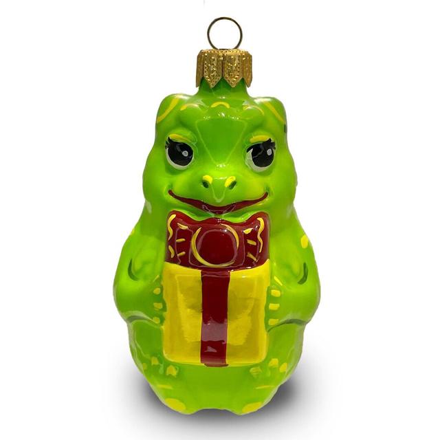 Ёлочная игрушка Дракоша, Ленигрушка, 9 см