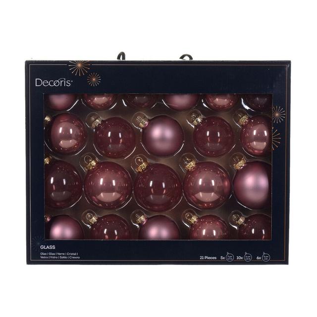Набор ёлочных игрушек Шары, Kaemingk, 7 см