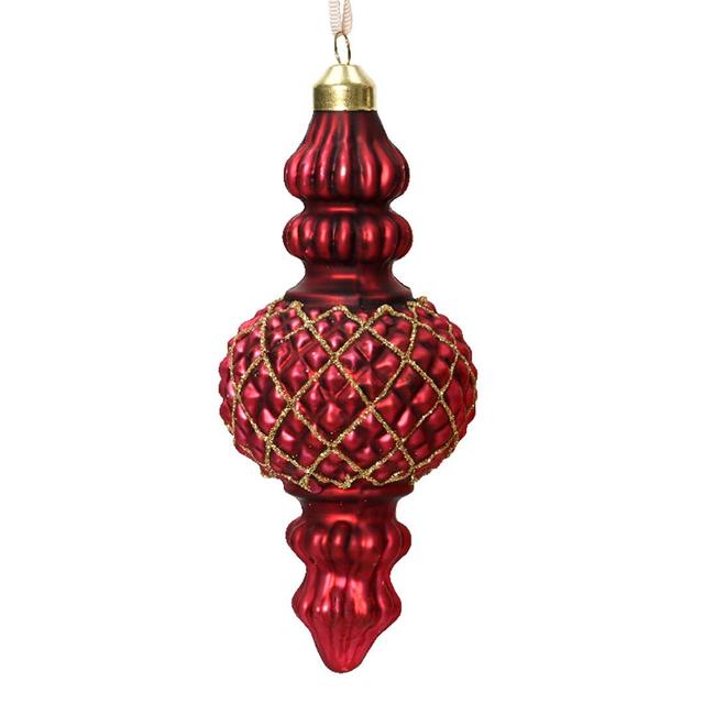 Ёлочная игрушка Сосулька Kaemingk, 15 см