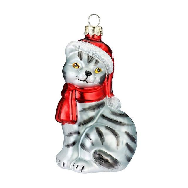 Ёлочная игрушка Кот, Inges Magic, 10 см