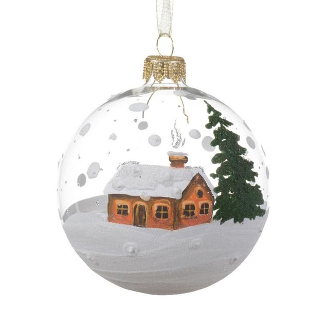 Ёлочная игрушка, Шар Kaemingk, 8см