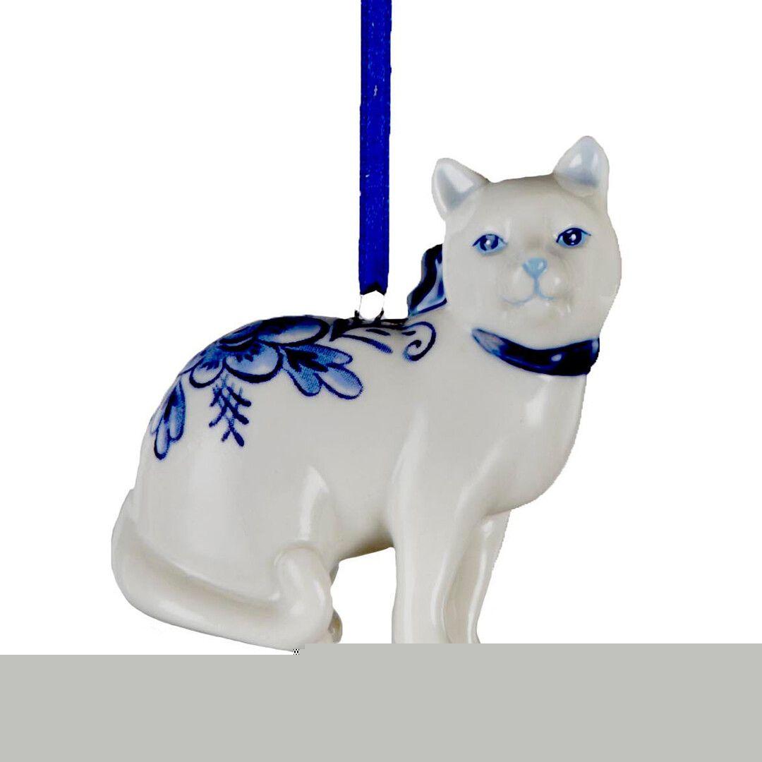 Ёлочная игрушка Кот в ассортименте, Kurt S. Adler, 5 см | Фото 1
