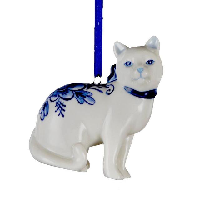 Ёлочная игрушка Кот в ассортименте, Kurt S. Adler, 5 см
