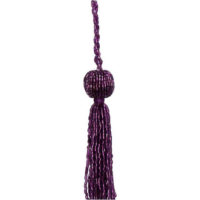 Ёлочная игрушка Кисточка из бисера, Kersten, 28 см