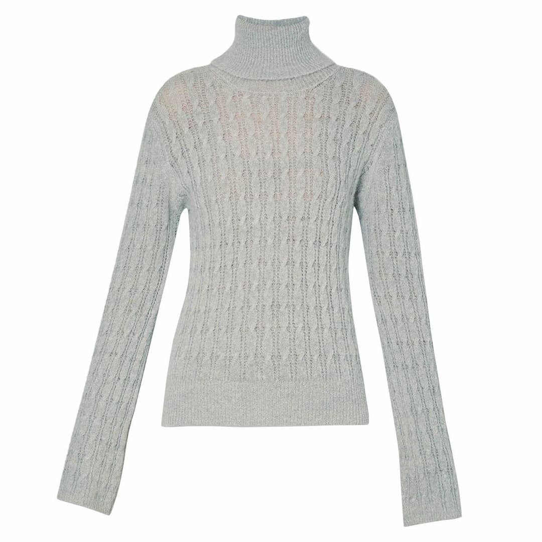 Женский свитер фактурной вязки LIU JO | Фото 1