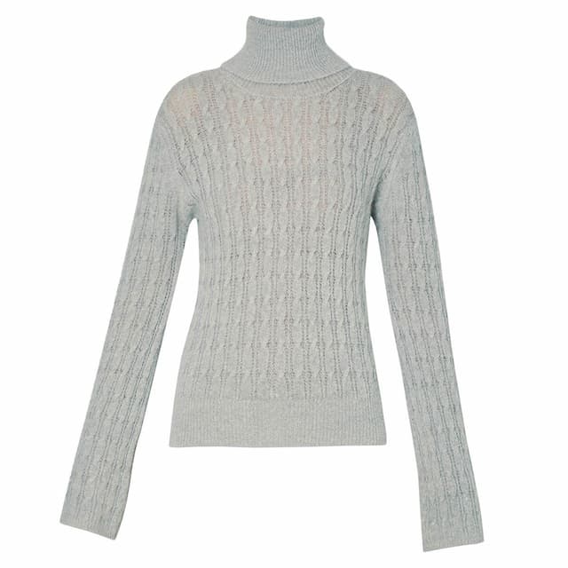 Женский свитер фактурной вязки LIU JO