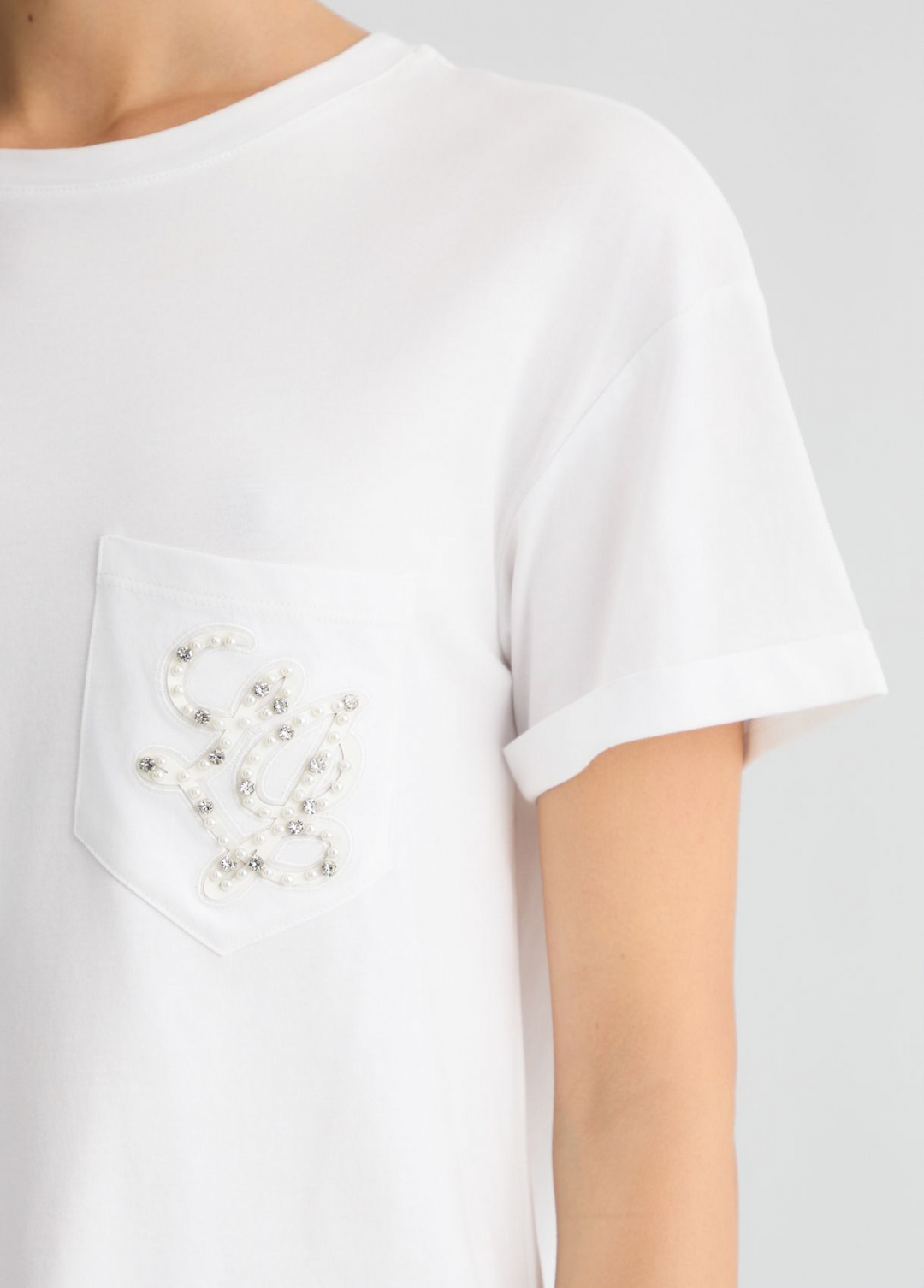 Женская футболка с карманом Liu Jo | Фото 4