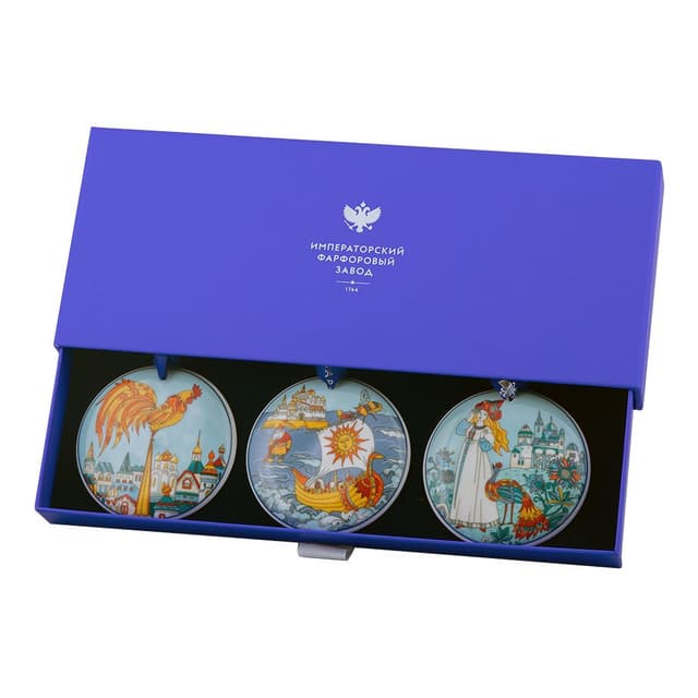 Набор ёлочных игрушек ИФЗ, Сказки Пушкина