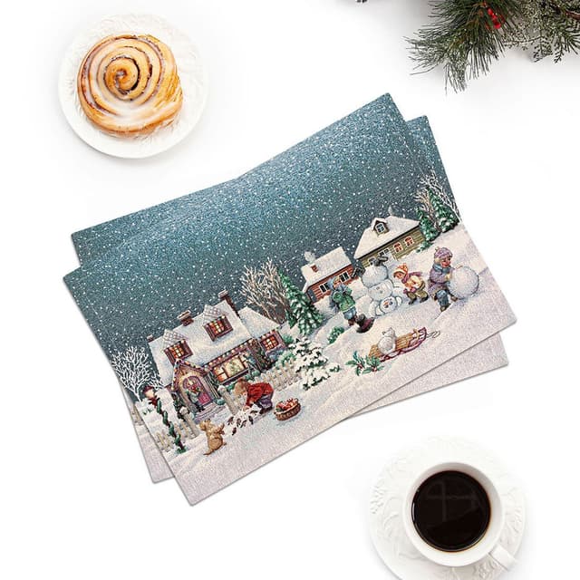 Салфетки декоративные Большая семья, 2 шт