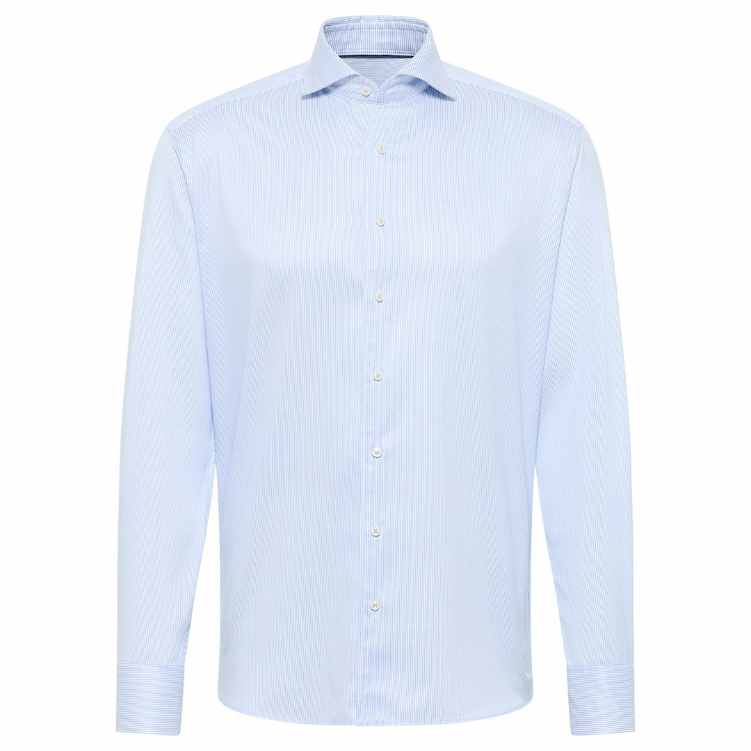 Мужская сорочка в полоску Eterna | Фото 2