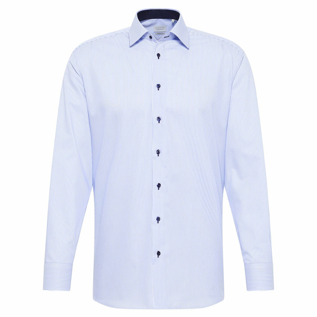 Мужская сорочка в полоску Eterna | Фото 2