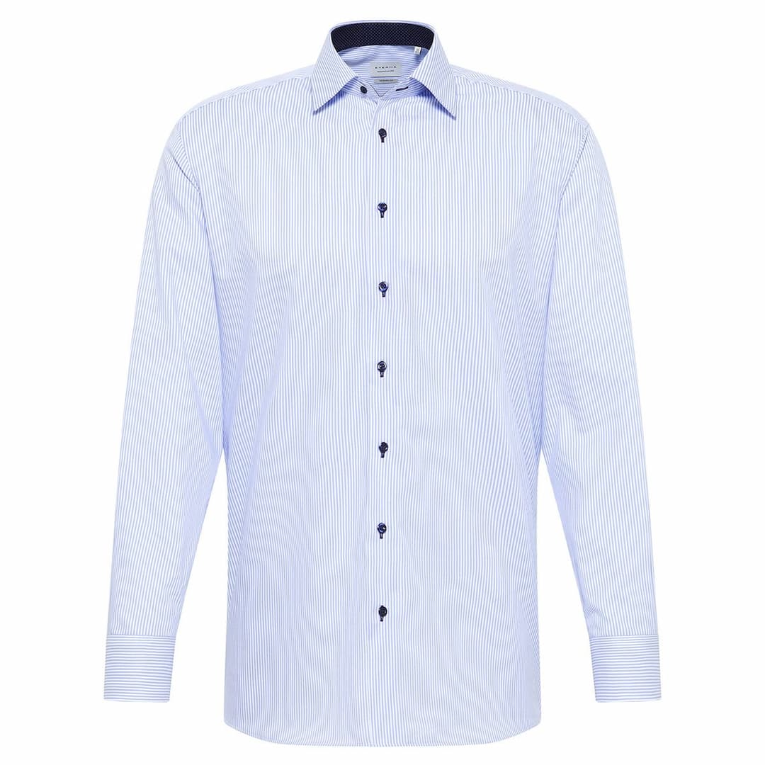 Мужская сорочка в полоску Eterna | Фото 2