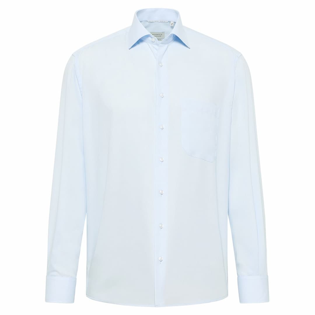 Мужская голубая сорочка Eterna | Фото 2