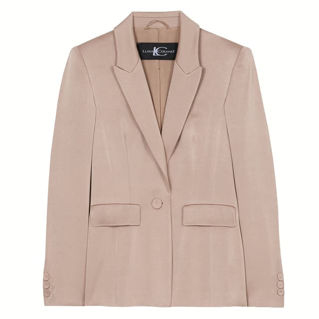 Женский атласный пиджак Luisa Cerano