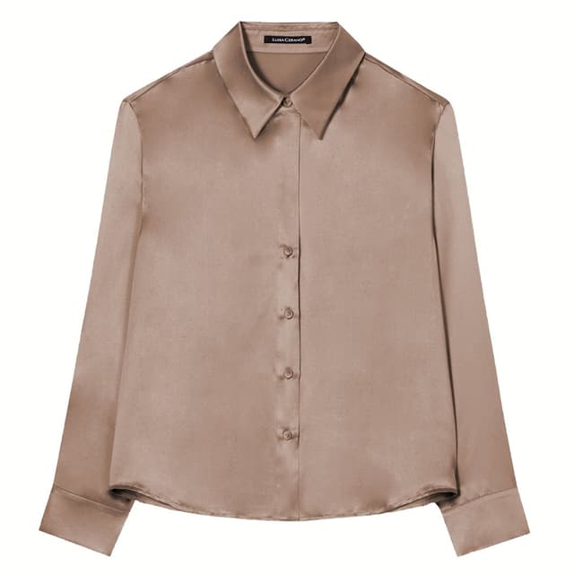 Женская шелковая рубашка Luisa Cerano