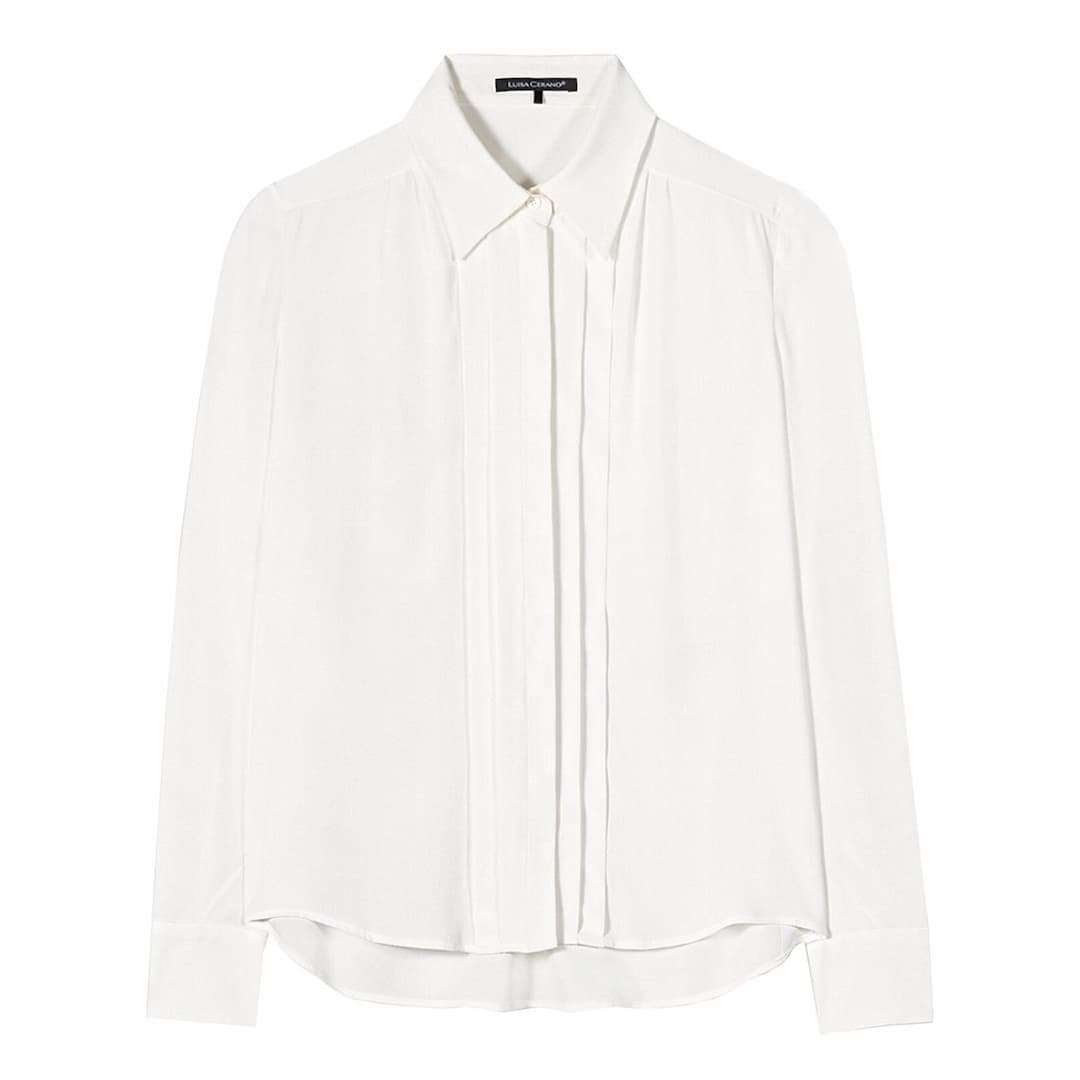 Шёлковая блуза Luisa Cerano | Фото 1