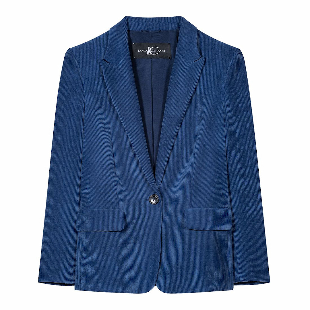 Женский вельветовый пиджак Luisa Cerano | Фото 1