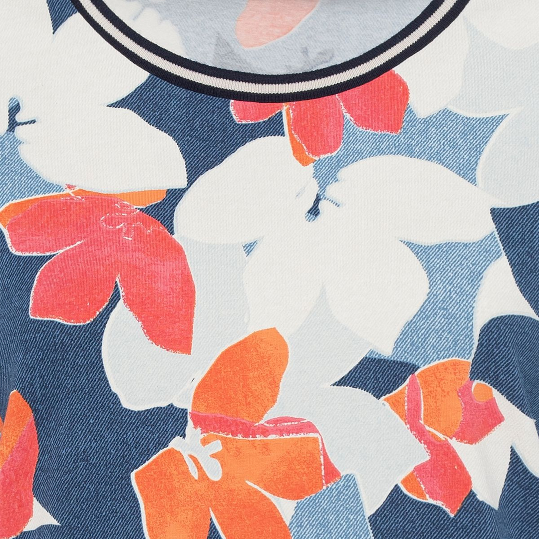 Женский лонгслив из хлопка Olsen | Фото 5