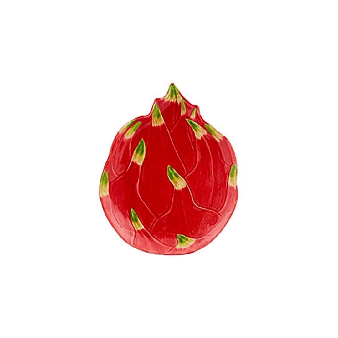 Тарелка десертная Bordallo Pinheiro Tropical Fruits, Питайя 20х25 см | Фото 1