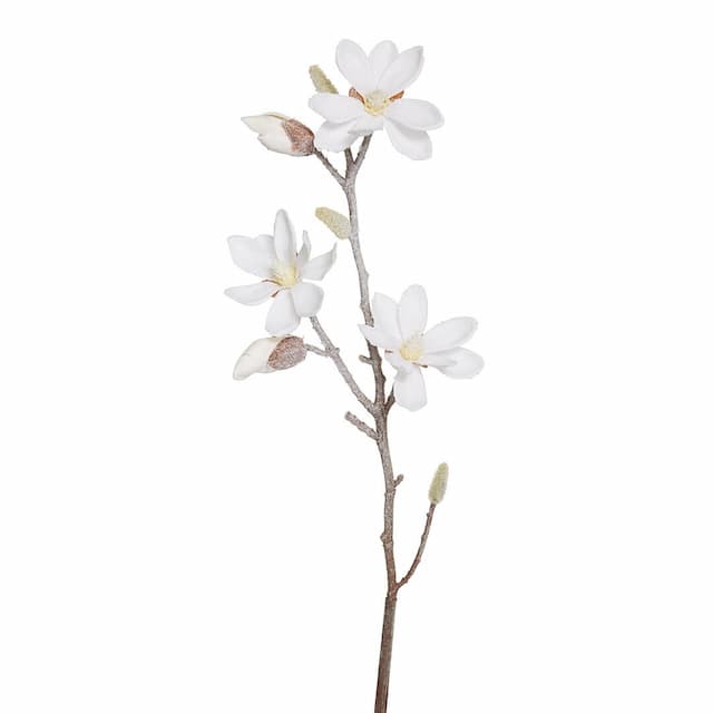Ветка Магнолия Белоснежная Holiday Classics